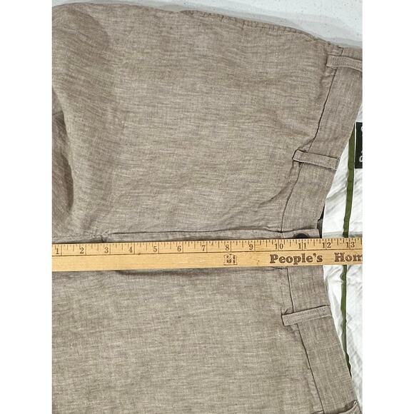 Orvis Mens Linen Blend Pants Size 36x29 Lot of 2 Pair Gray Khaki - Picture 15 of 15